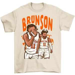 NEW Jalen Brunson Basketball T-Shirt